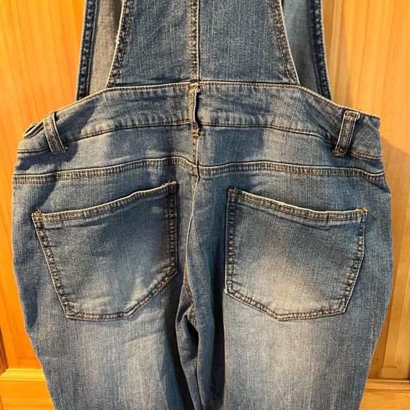 Mossimo Denim Overalls. Sz small - Picture 7 of 8